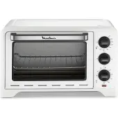 Moulinex OX441110, 19 l, Weiß, Drehregler, 740 W, Mechanisch, 1380 W