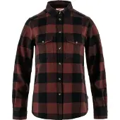 Fjällräven - Women's Övik Heavy Flannel Shirt - Hemd Gr L braun