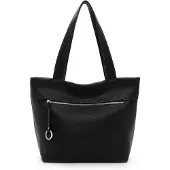 Suri Frey Shopper "Shopper SFY Debby", Damen, Gr. B/H/T: 44cm x 32cm x 14cm 0, schwarz (schwarz 100), Polyurethan, Taschen Shopper
