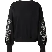 ONLY Sweatshirt "ONLBROOKE L/S O-NECK DETAIL SWT NOOS"