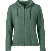 Mufflon - Women's Kalea - Merinohoodie Gr L oliv