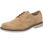 Sioux Schnürschuh "Encanio-715", Herren, Gr. 45 (UK 10 1/2), beige, Obermaterial: 100% Kalbsveloursleder CAVL. 100% Gummi rubber., Schuhe Schnürschuh