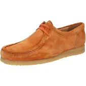 Sioux Schnürschuh "Tils grashopper 001", Herren, Gr. 42 (UK 8), orange, Obermaterial: 100% Kalbsveloursleder CAVL. 100% Naturkautschuk NaRubber., Schuhe Schnürschuh