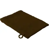 Gold-Line Waschhandschuh , braun (kastanie), B:16cm L:22cm, Baumwolle, Handtücher, Waschhandschuh