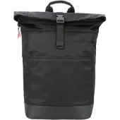 JOOP! Rucksack JOOP JEANS "martano tessuto otis backpack lvf", Damen, Gr. B/H/T: 27cm x 45cm x 18cm, schwarz, Nylon, Basic, Rucksäcke Rucksack, Herrenrucksack Rucksack Reise Freizeit