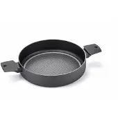Moneta 0005550228, Rund, Sauteuse-Pfanne, Schwarz, Recy, Aluminium, 3,5 l