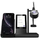 Yealink WH66 Mono Teams, Kabellos, Büro/Callcenter, 20 - 20000 Hz, 478 g, Persönliches Audio-Konferenzsystem, Schwarz