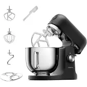 Kenwood kMix, Standmixer, Schwarz, Silber, Schlagen, Kneten, Whisking, 5 l, Drehregler, Metall