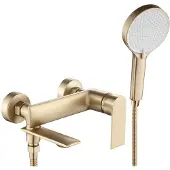 REA Badewannenarmatur VENETA Brush Gold