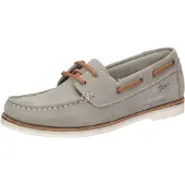 Sioux Schnürschuh "Nakimba-700", Damen, Gr. 39 (UK 5 1/2), grau (hellgrau), Obermaterial: 100% Rindnubukleder CNU. 100% Gummi rubber., Schuhe Schnürschuh