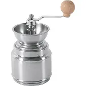 Zeller Kaffeemühle Edelstahl 16cm Ø9,5cm silber