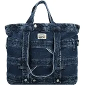 Replay Schultertasche Denim Shopper Blu Denim blau