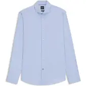 BOSS Regular-Fit Twill-Hemd aus Stretch-Baumwolle Grösse 38