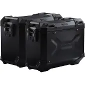 SW-Motech TRAX ADV Alukoffer-System 45/37L R1200GS/ADV. SCHW. Aluminium schwarz