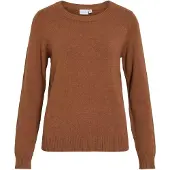 Vila Viril Rundhals Strickpullover