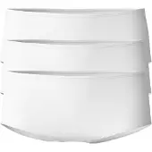 Calida Slip "Slip Panty Essential Cotton Low Cut 3er Pack", Damen, Gr. 48-50, weiß, Obermaterial: 95% Baumwolle CO. 5% Elasthan EL., Unterhosen Slip