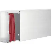 Hager LFS6015009016 Leitungsführungskanal aus Stahlblech LFS 60x150mm verkehrsweiß - 2 Meter