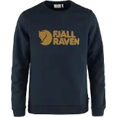 Fjällräven - Logo Sweater - Pullover Gr XS blau
