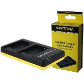 PATONA Dual Schnell-Ladegerät für Panasonic DMW-BCM13
