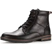 Pius Gabor Herrenschuhe Schnürstiefel Schwarz Freizeit
