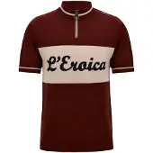 Santini Eroica Official Wool Kurzarm-radtrikot