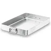 Lacor 20565A Bratpfanne mit Abfallen Griffen 65 cm