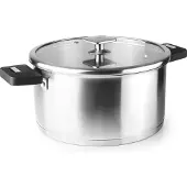 Lacor Combi Edelstahltopf mit Abnehmbaren Griffen für Induktion und Ofen Combi Edelstahltopf mit Abnehmbaren Griffen für Induktion und Ofen