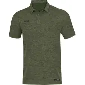 Jako Herren Polo Premium Basics 6329-28 S - khaki meliert - S