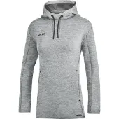 Jako Damen Kapuzenpullover Premium Basics 6729-40 38 - grau meliert - 38