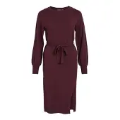 Vila Gürtel Midi Strickkleid
