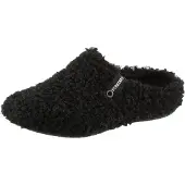 Verbenas York Damenschuhe Hausschuhe Schwarz Freizeit