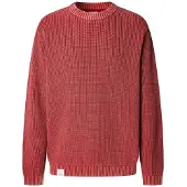 Pepe Jeans für Herren. PM7000022 Parker Pullover rot (S), Lässig, Baumwolle