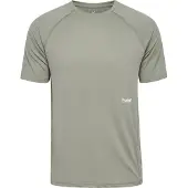 Hummel Hmlpulse workout t-shirt s/s - seagrass, Größe:S
