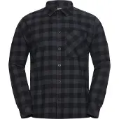 Jack Wolfskin Lite Flannel Shirt M check black (T0156) S