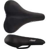 Wag Classic Fahrradsattel bequemer urbaner Sattel - Schwarz