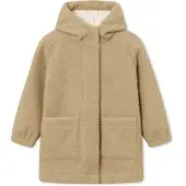 Mini A Ture Matcaykas Sherpa jacket. GRS travertine beige (0341) 110