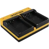 PATONA Dual Ladegerät für Canon LP-E17