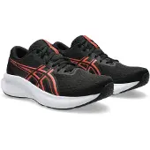 Asics Damen Patriot 14 Sneaker, Black Dark Pink Clay, 41.5 EU