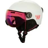Witeblaze VISOR PRO Junior Skihelm Visier Helmset Kinder weiß 49-51