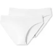 Schiesser Unterwäsche Damen 175995 95/5 White (2er Set)-XXL