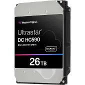 Western Digital DC HC590, 26 TB, 7200 RPM, 3.5", SATA