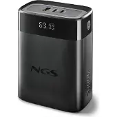 NGS TWIX 30, 30000 mAh, Power Delivery 3.1, Programmable Power Supply (PPS), Quick Charge 3.0, 140 W, Schwarz