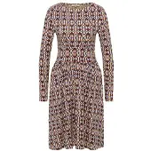 Tranquillo - Women's Feminines EcoVero-Kleid - Kleid Gr XL braun