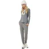 Super.natural W Dachshund Party LS cashmere grey melange/various (35G) S