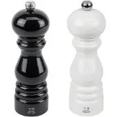 Peugeot Pfeffer- und Salzmühlenset Paris Duo schwarz/weiß 18cm
