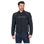 Vanucci VSJ-7 Herren TEXTILJACKE Polyamide schwarz, 54