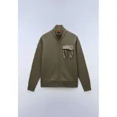 Napapijri - D-Berti Full Zip - Freizeitjacke Gr XXL braun