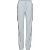 Vivance Sweatpants , Damen, Gr. 40/42, N-Gr, blau (hellblau meliert), Frottee, Obermaterial: 63% Polyester, 37% Baumwolle, meliert, Basic, Hosen Sweatpants, Kleine Stickerei
