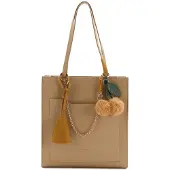 Seidenfelt Manufaktur Seidenfelt Lyby - Shopper 34 cm (warm beige)