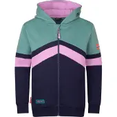 TROLLKIDS - Girl's Flekkefjord Jacket - Sweat- & Trainingsjacke Gr 128 blau
